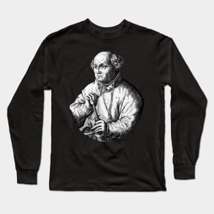 Paracelsus Famous Occutist Alchmist Magick Hermeticism Long Sleeve T-Shirt